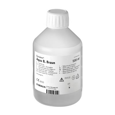 Acqua sterile per irrigazione