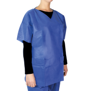 Divisa monouso in SMS Blu NW SUIT 35 g/m2 - non sterile  