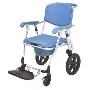 Sedia comoda GIMA KDB-699 - in alluminio e pighevole con ruote 