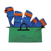 Set 5 steccobende in neoprene + Borsa