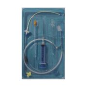 Set con catetere venoso centrale monolume FR 14 - 16 cm